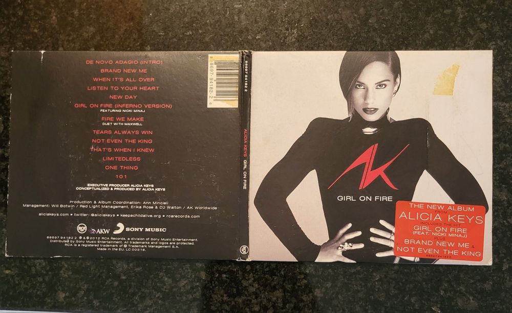 CD Alicia Keys - girl on fire