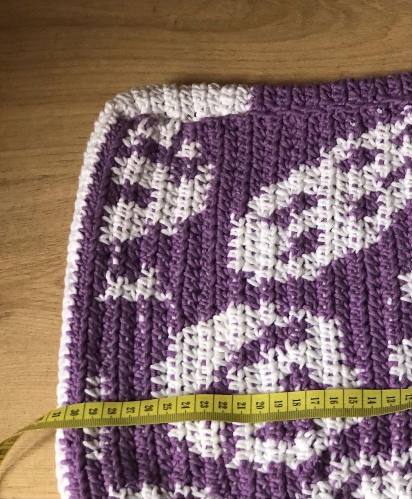 Torba na ramię crochet handmade szydełko