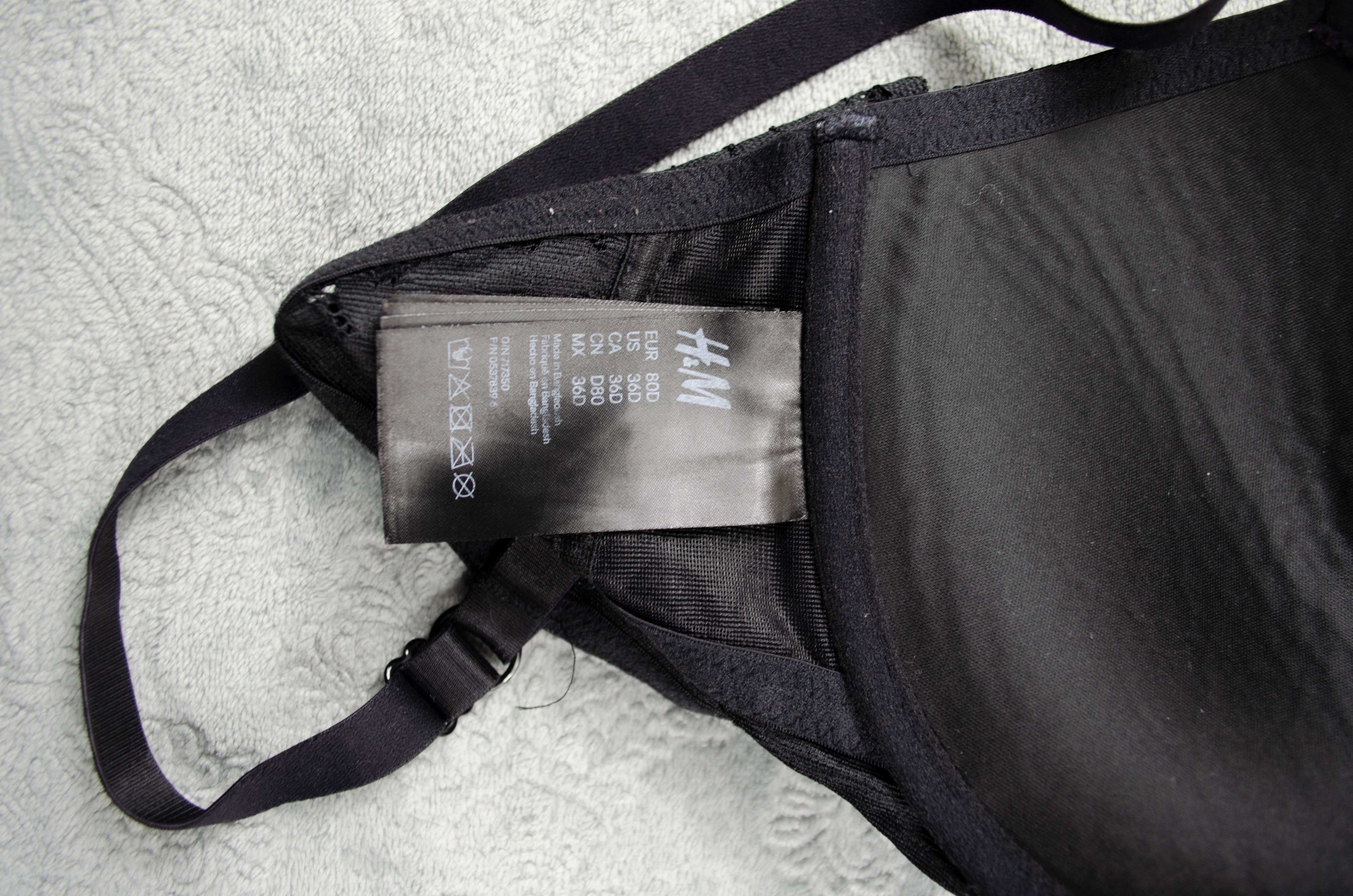 Biustonosz 80D Push Up H&M