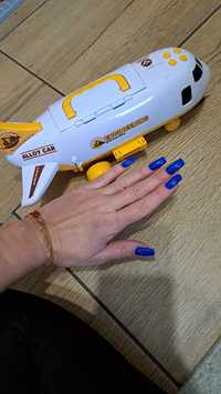 Samolot duży plastikowy zabawka dla chłopca