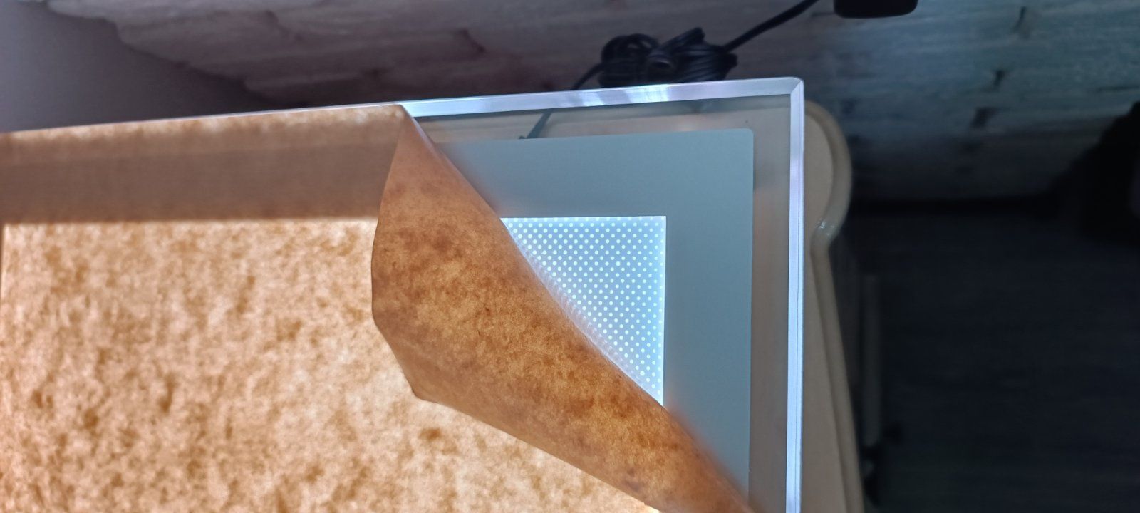 Світлова панель Кристаллайт А4 350х435 мм, crystalight, надтонка