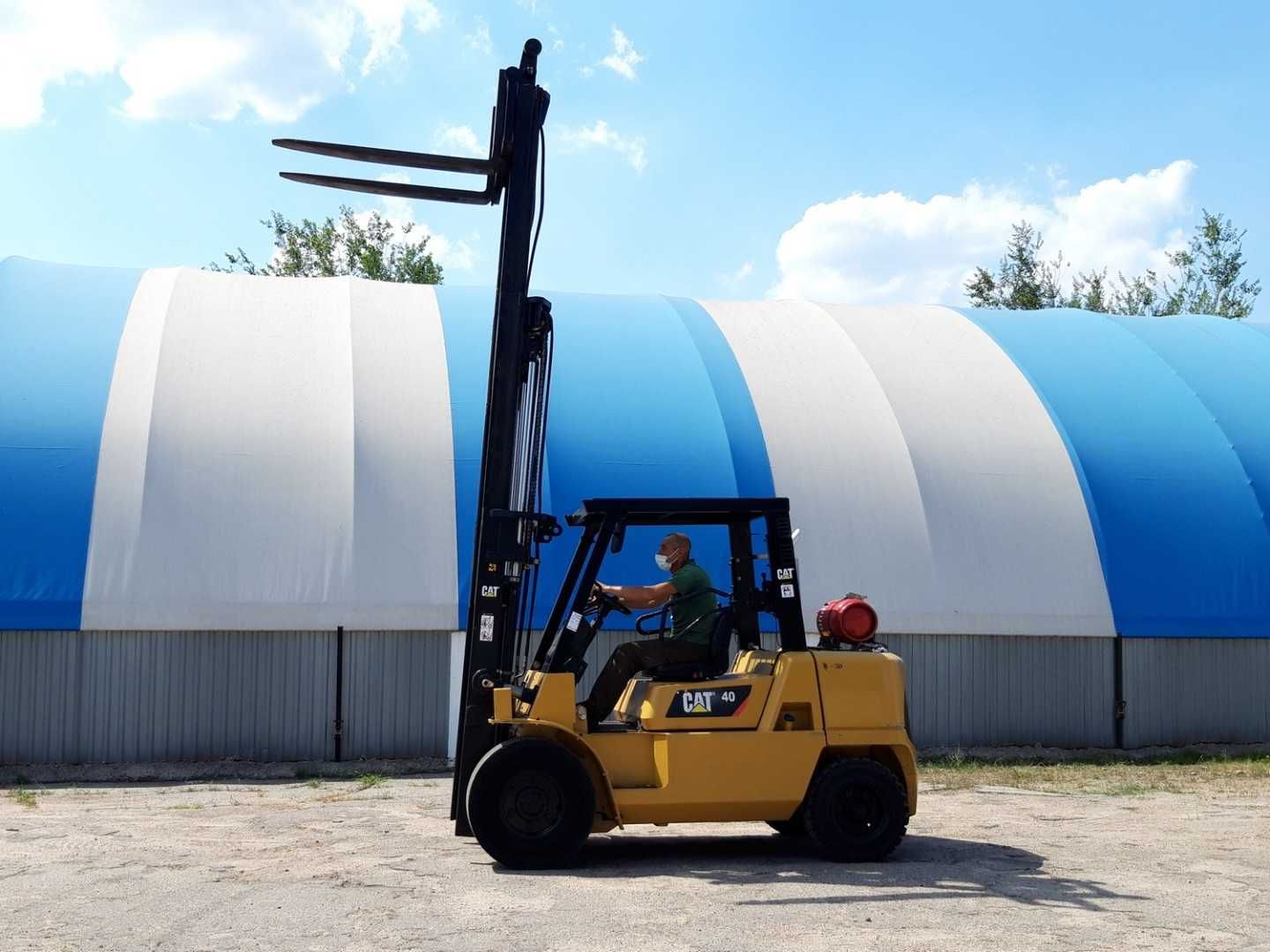 Аренда вилочного погрузчика б/у CAT GP40KL2 газовый Caterpillar