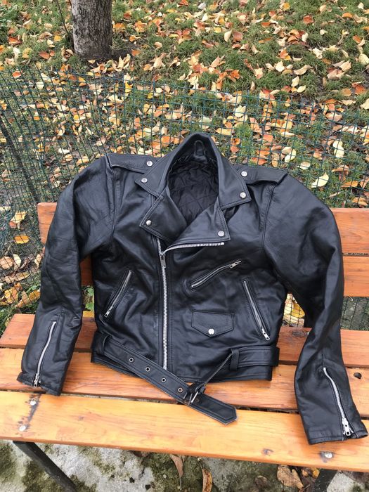 Шкіряна мото куртка косуха Ethtes Leder-S-М