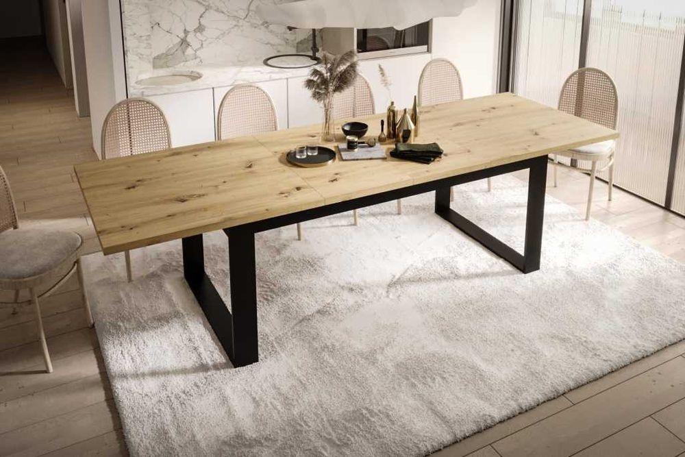 Stół rozkładany Loft GERT 200(300)/100 Lancelot Wotan Halifax Sonoma