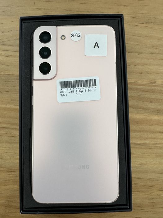 samsung galaxy s22 PLUS 256GB gold rose