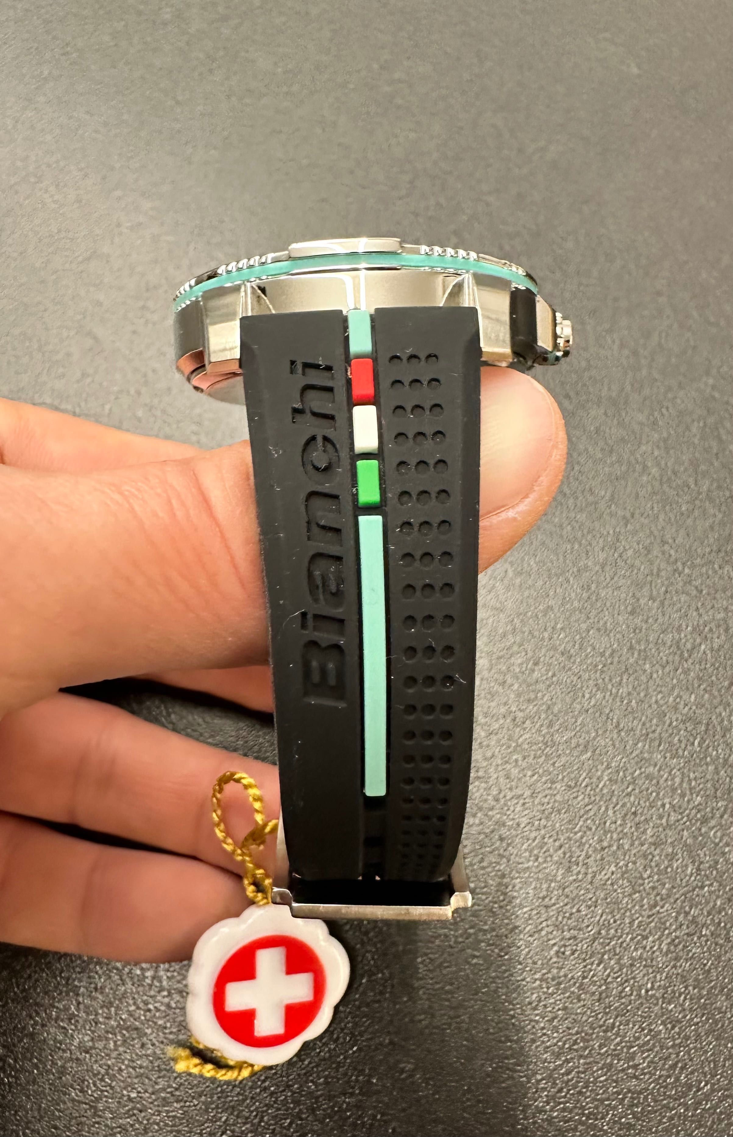 Zegarek Bianchi celeste męski chronograf