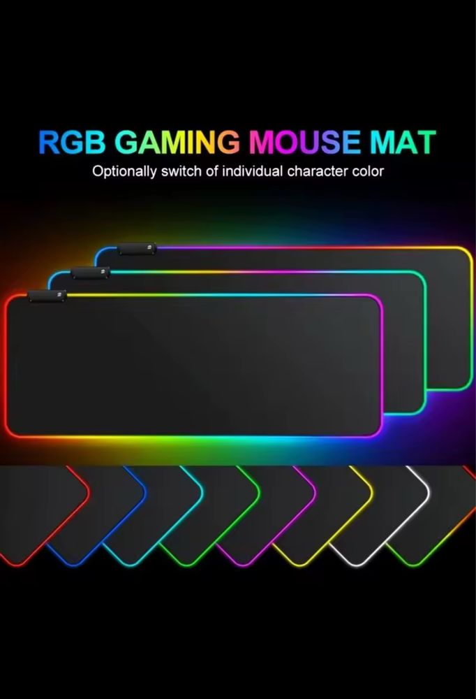 RGB коврик для мыши/клавиатуры