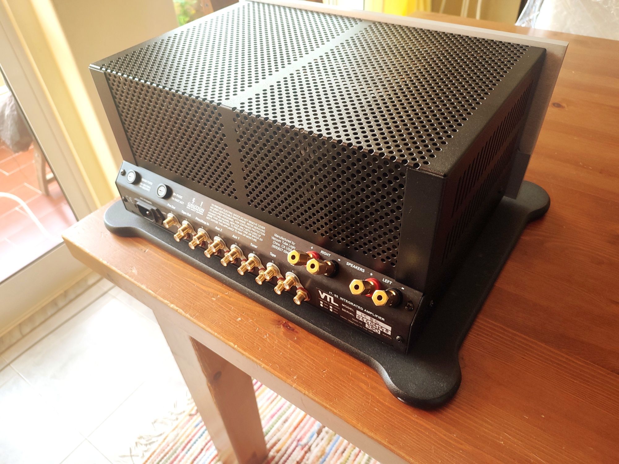VTL IT-85 Amplificador Hi-Fi Válvulas Mullard C/Novo!