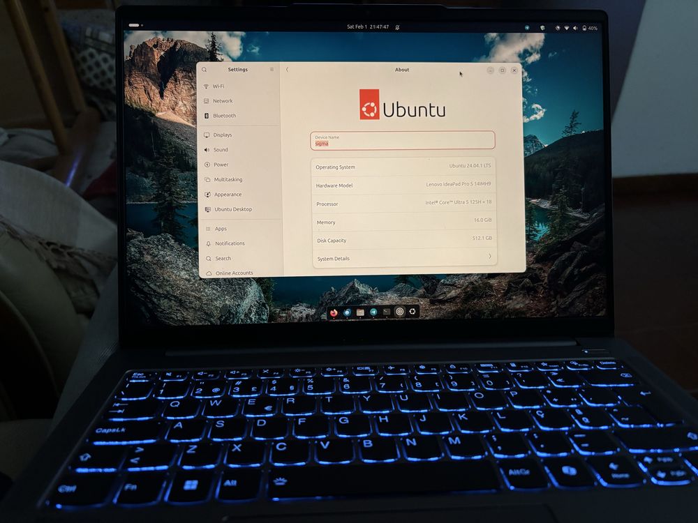 Portail Lenovo IdeaPad  5 Pro