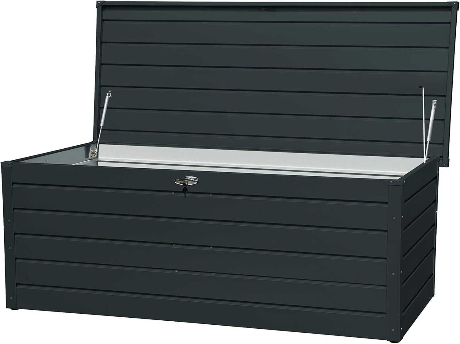Skrzynia ogrodowa metalowa Duramax Palladium  (1043 L)