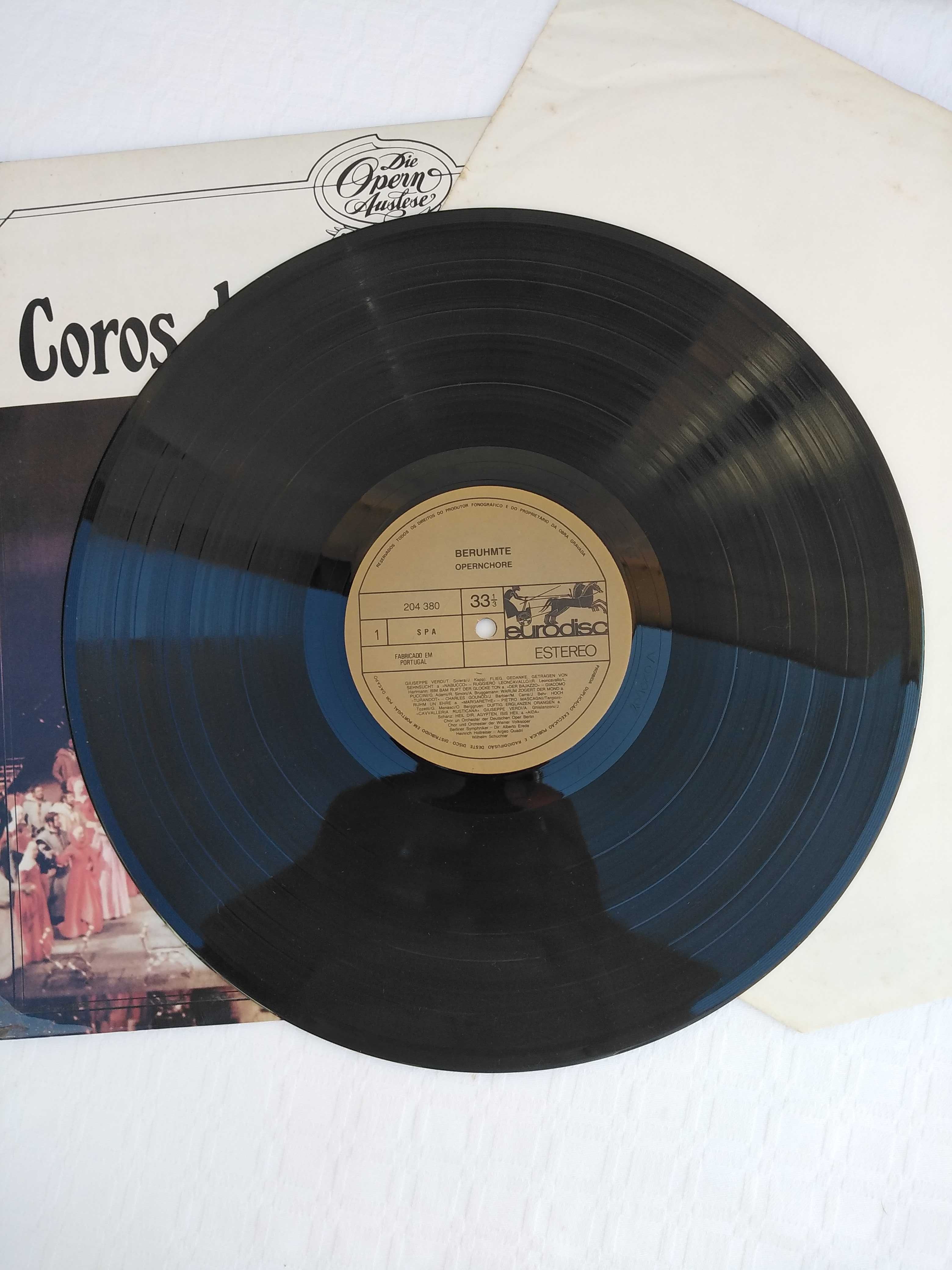 Vinil Coros de Ópera Célebres