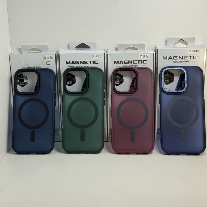 Чохол iphone 16 pro матовий | Чехол на айфон 16 про з магсейф