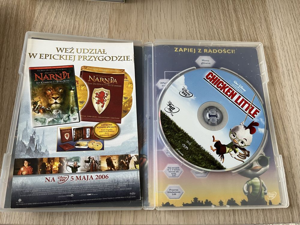 Kurczak mały Film animowany Dvd