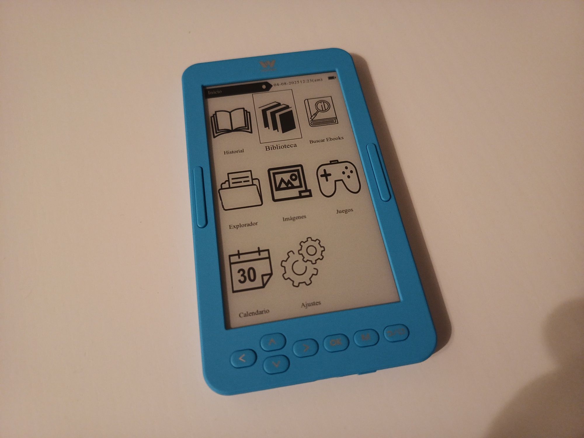 Mini Ereader Woxter Scriba 195S - Azul