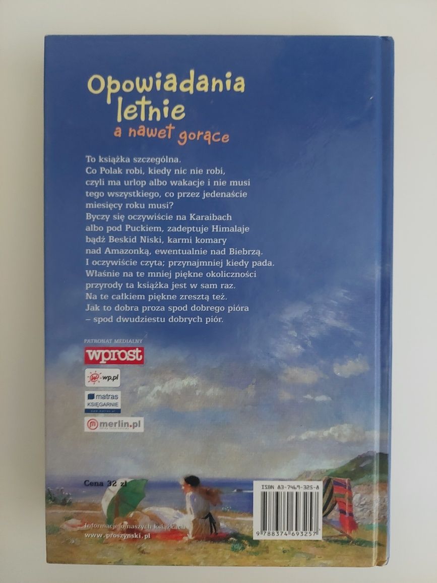 Książka opowiadania letnie a nawet gorące