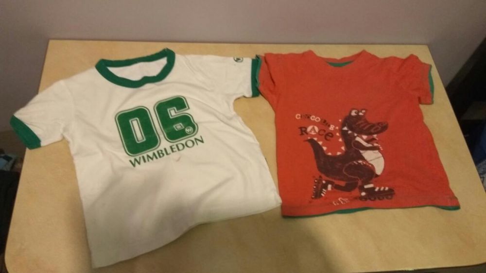 Koszulki rozmiar 104, stan BARDZO DOBRY