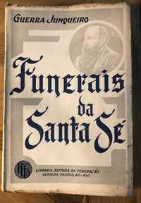 Livro "Funerais da Santa Sé – Guerra Junqueiro" - 1939