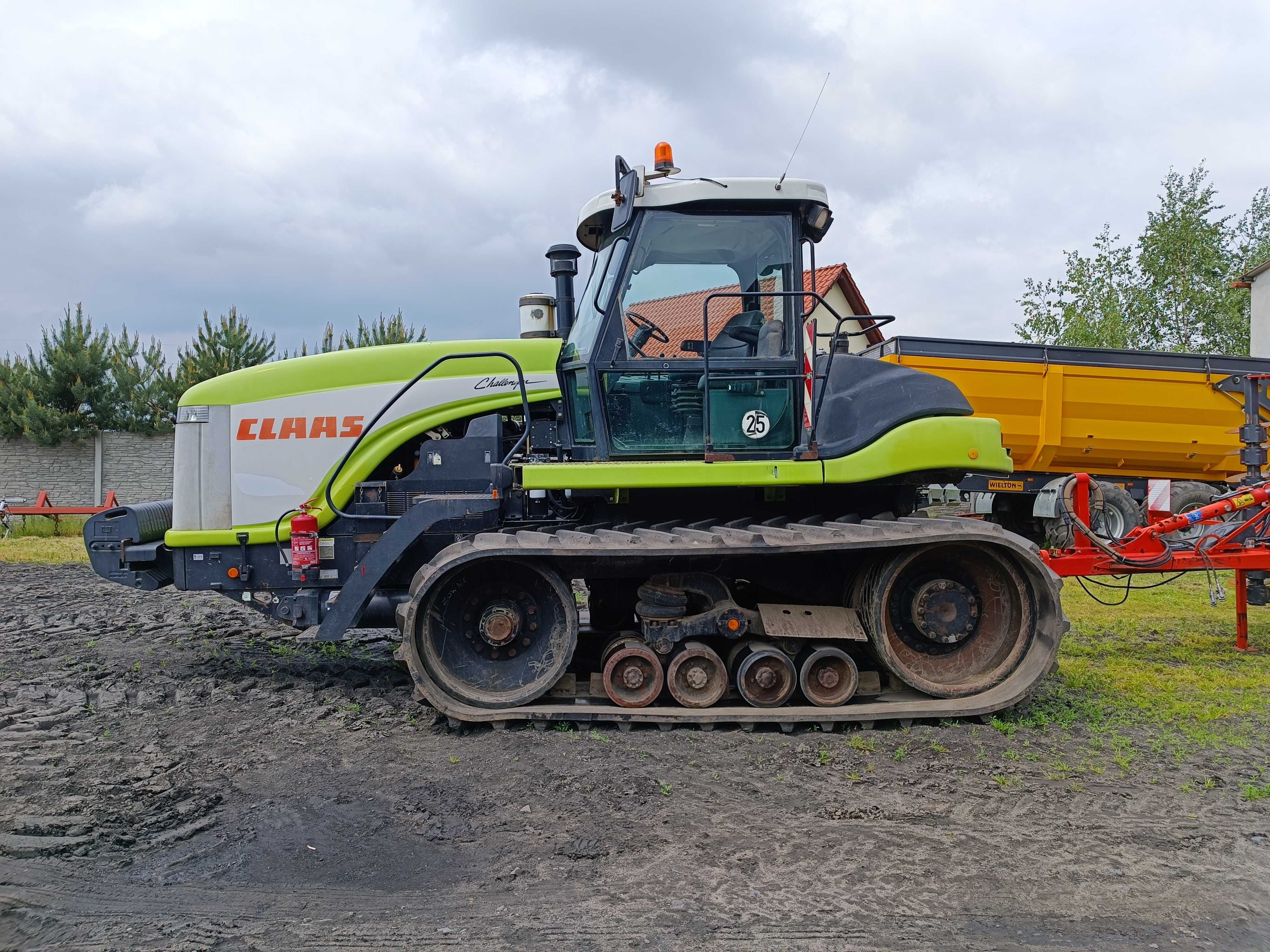 Ciągnik gąsienicowy CLAAS CATERPILLAR CHALLENGER 85E 2002r Okazja