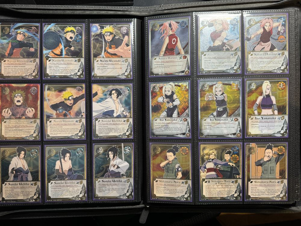 Coleção Cartas CCG Oficial Naruto (250 cards)