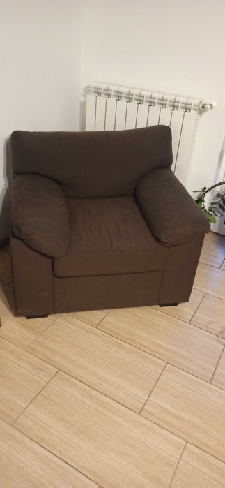 Fotel brązowy  w bardzo dobrym stanie