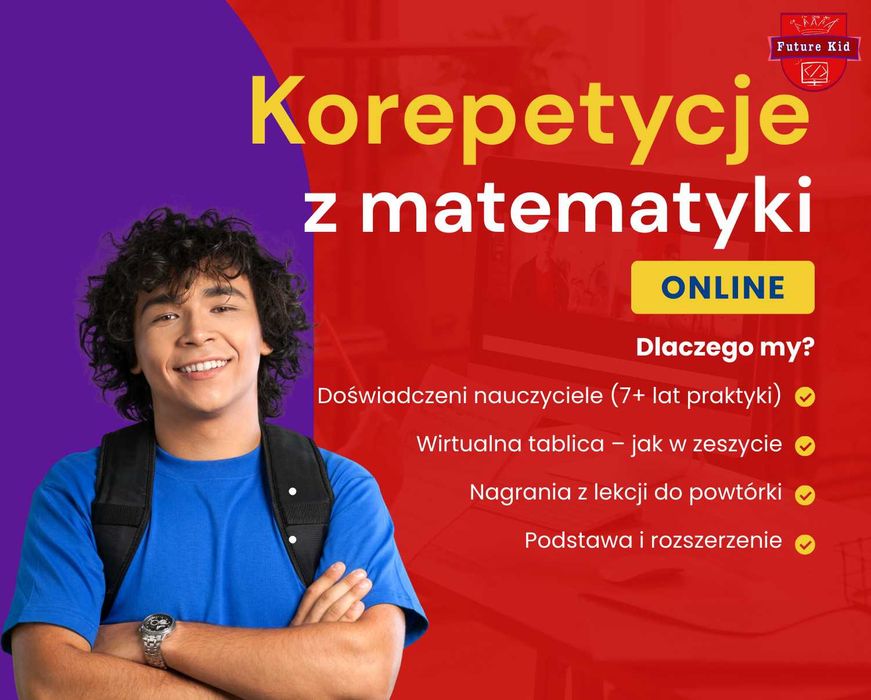 Korepetycje z matematyki – indywidualne zajęcia online
