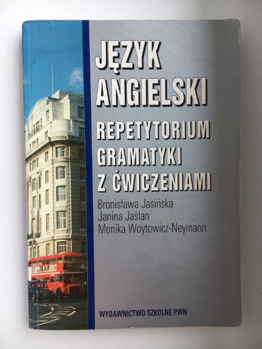 Język angielski. Repetytorium gramatyki z ćwieczeniami Janina Jaślan,