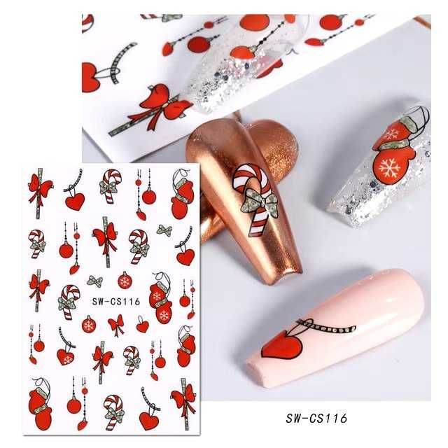 autocolantes de natal agua/normais