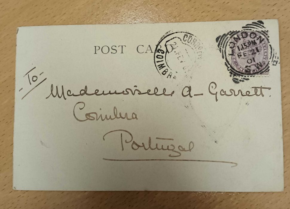 Postal antigo Victoria