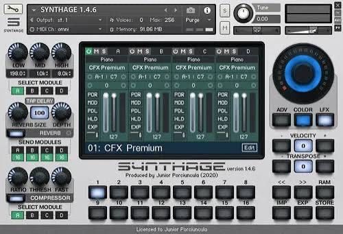 Synthage 1.4.6 kontakt Library