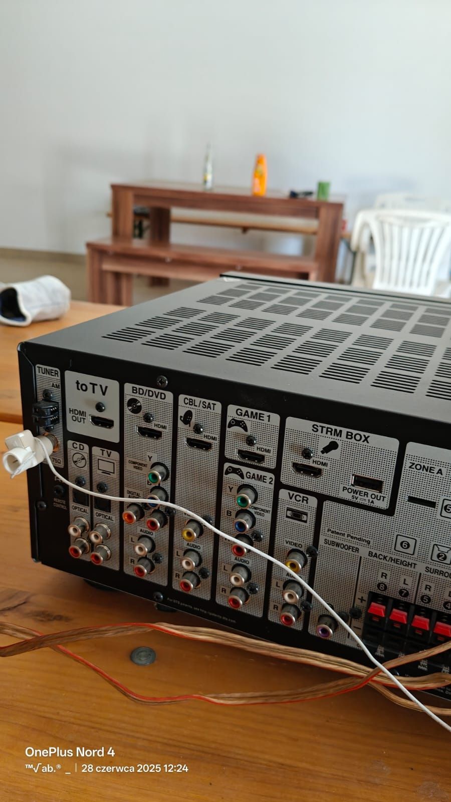 Amplituner Onkyo tx-sr444 Bluetooth wysoki model