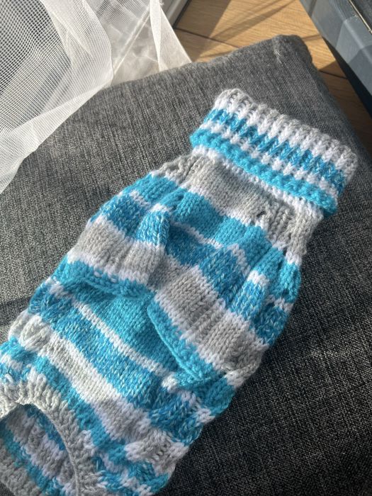 Handmade, sweterek recznej roboty dla psa lub kota