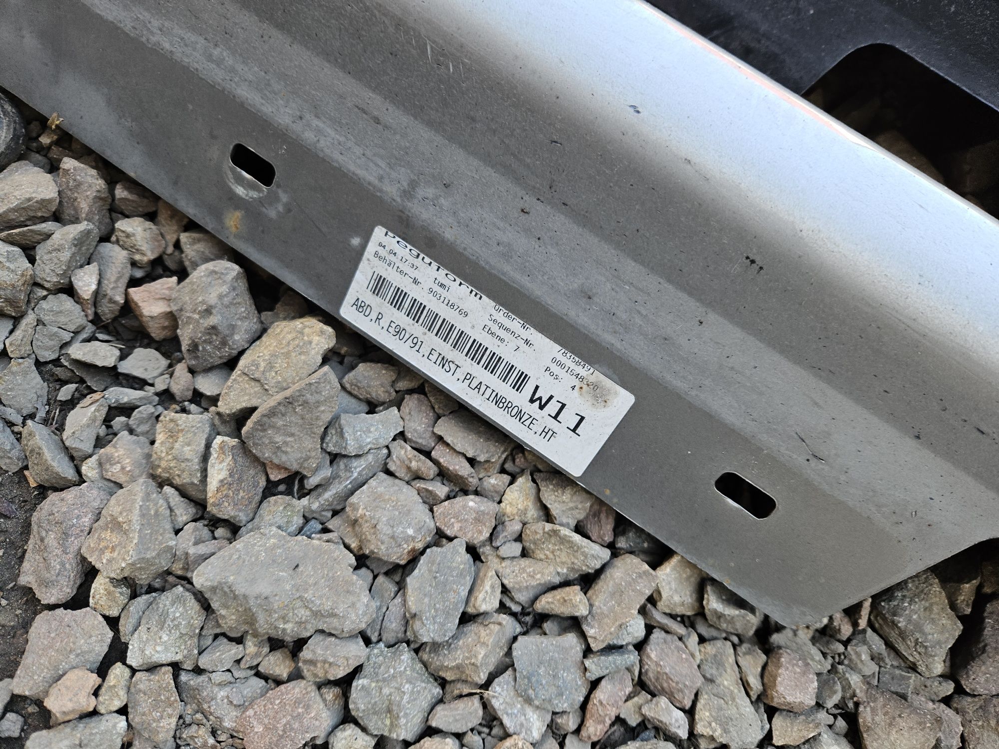 Bmw e90 e91 Nakladka progowa Próg Listwa
