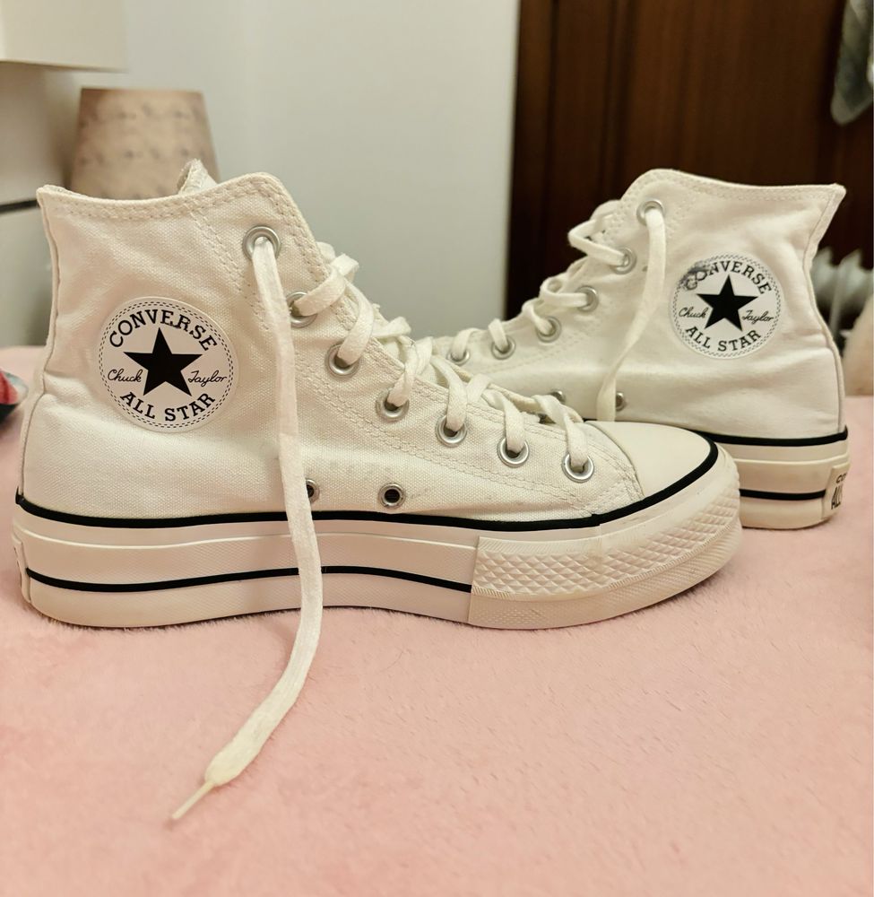 All star branca.