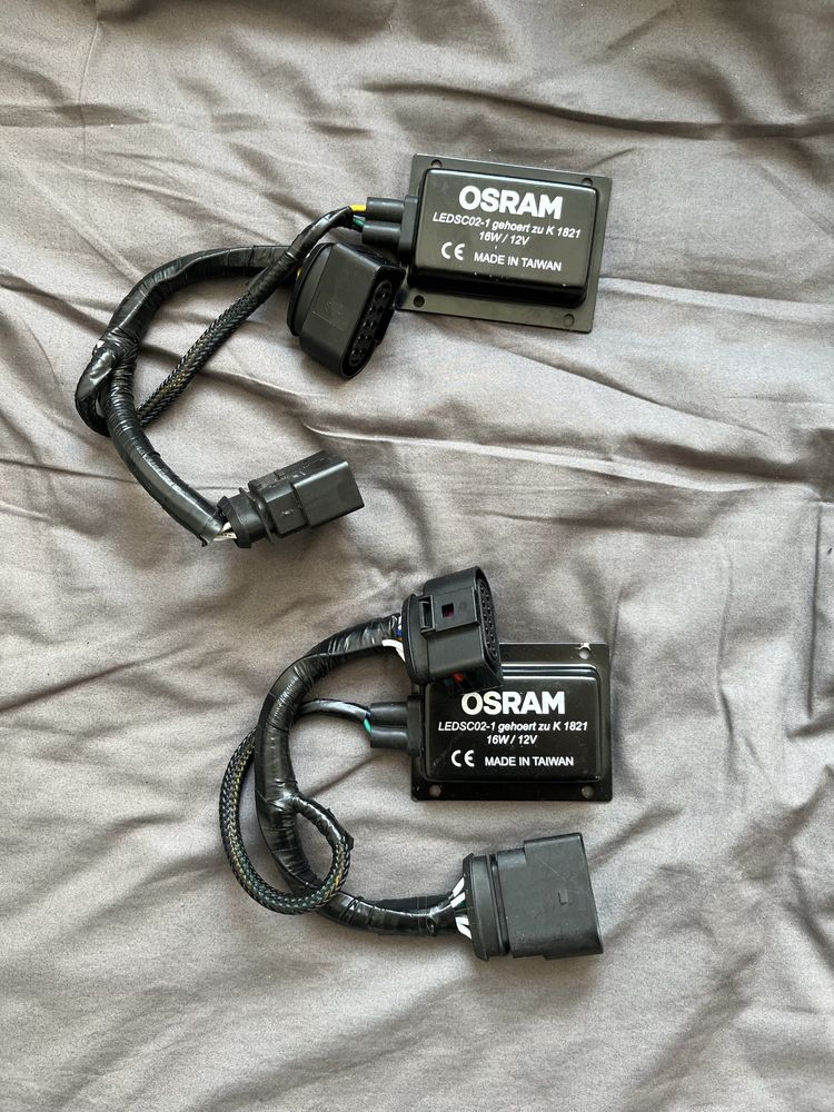 Adapter LEDriving Smart CANBUS OSRAM LEDSC02 H7-LED 12V 16W 2 sztuki