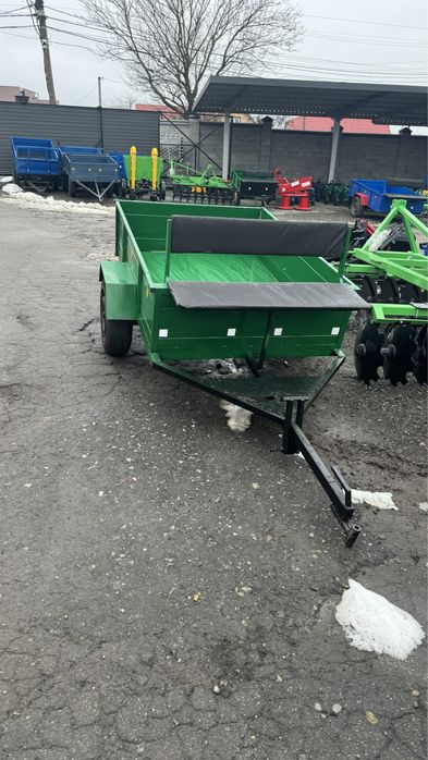 Пицеп до мотоблока зуб,8л.с,Прицеп до мині трактора,прицепчик