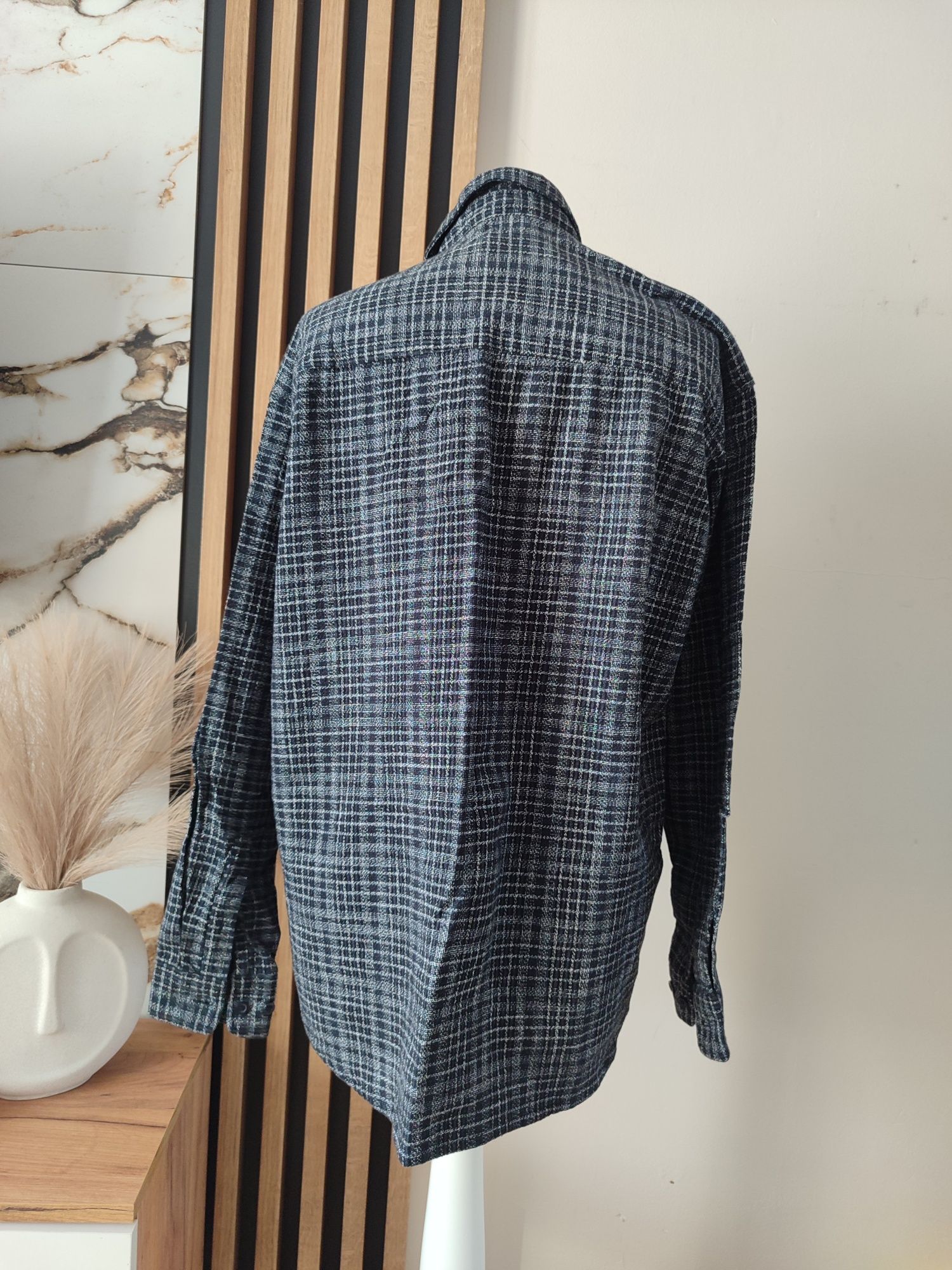 Koszula męska woodbird S Men's shirt Stoll Nappa Shirt Navy