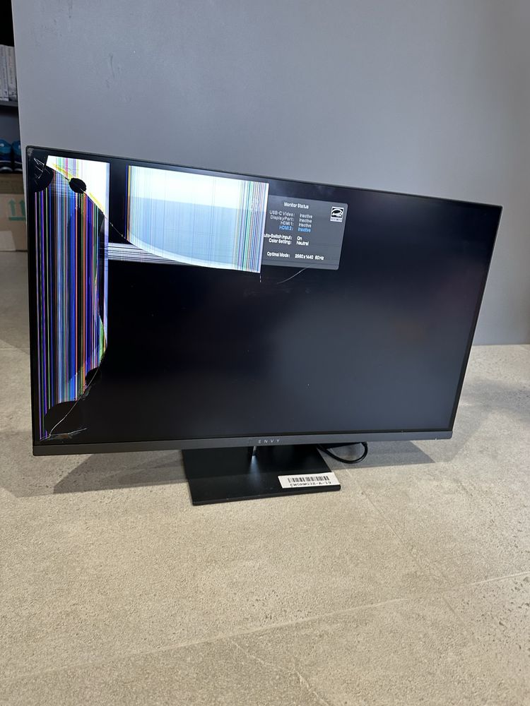 Монітор HP ENVY 27 27" (W5A12AA) тріснутий LCD оригінал