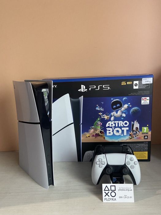 Магазин! Playstation 5 SLIM 1TB (1 или 2 геймпада) +Гарантия +Игры