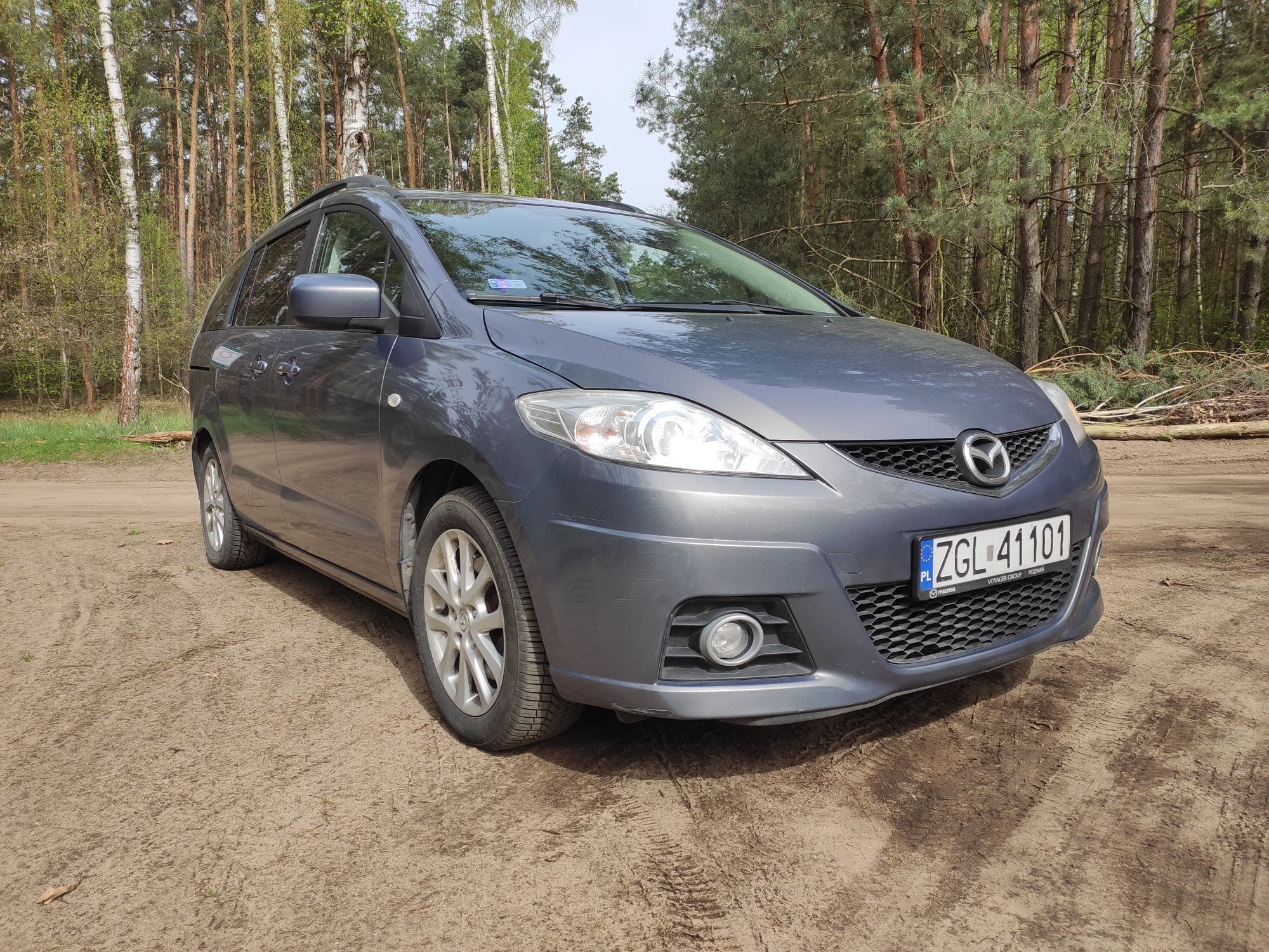 Mazda 5 , 2.0d, bardzo dobry stan. Po dużym serwisie w ASO Mazda.