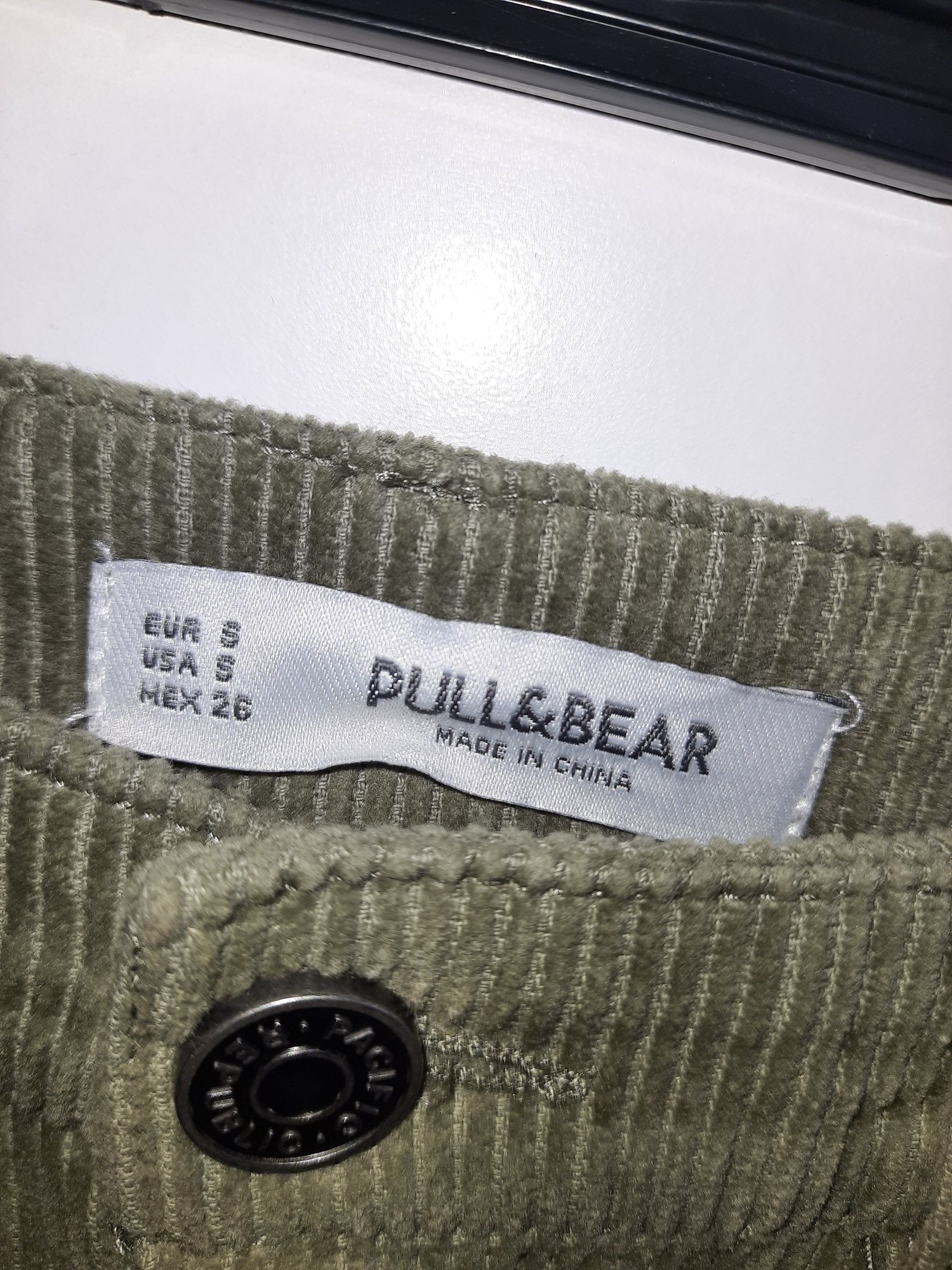 Spódnica sztruksowa pull&bear / r. S