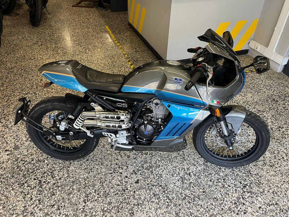 FB Mondial Pagani 125 Uma italiana Bela e Exclusiva Distinção Historia