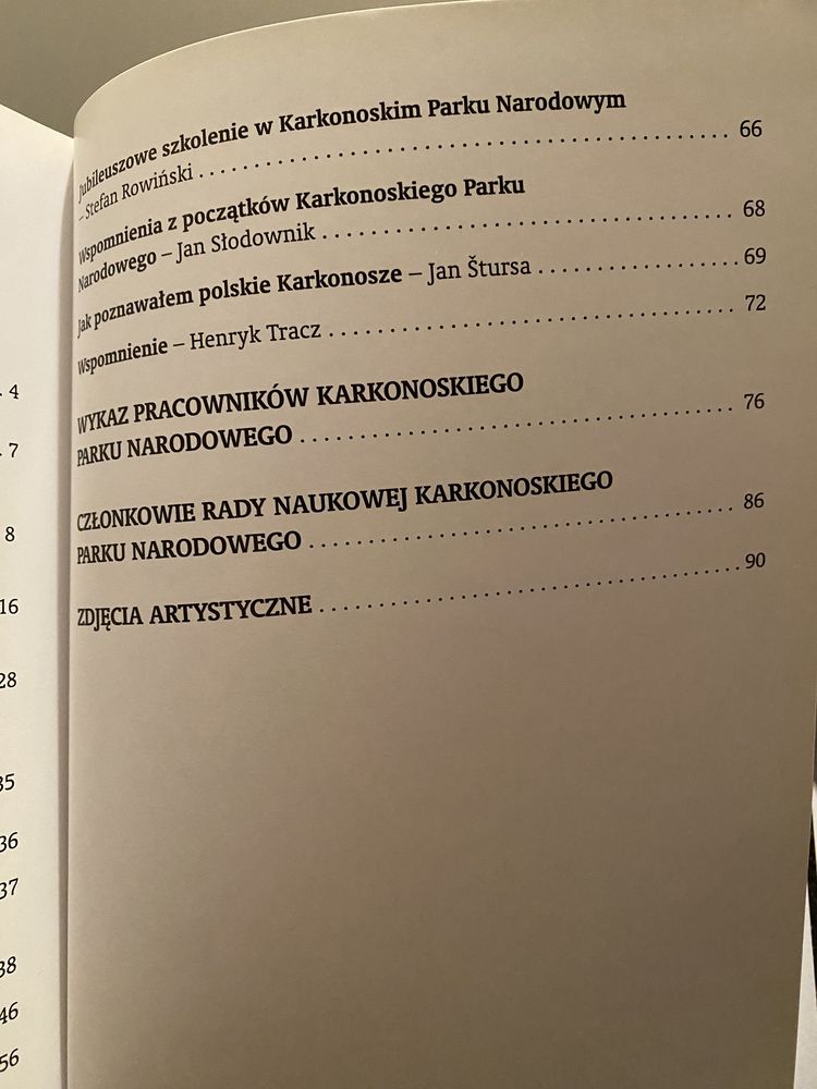 Album Przyrodnicze dziedzictwo Karkonoszy 50 lat KPN