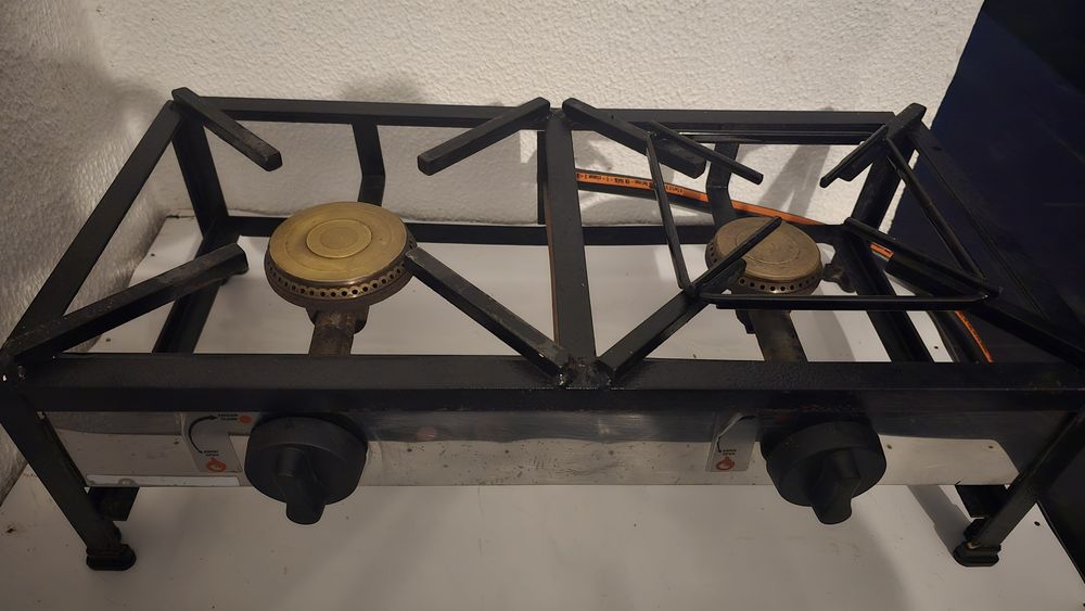 Trempe / fogão a gás 2 bocas