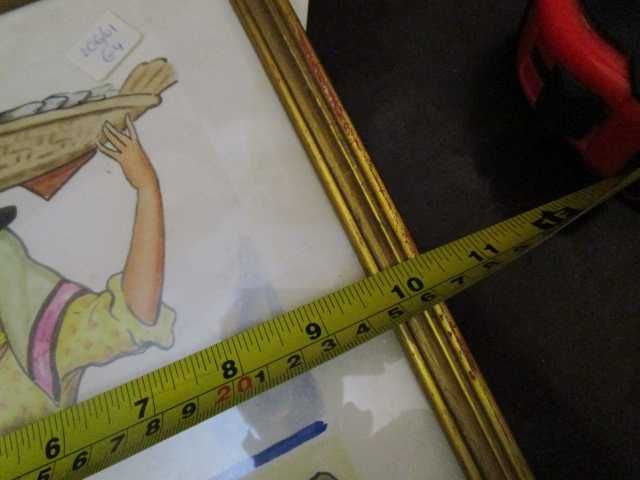 Quadro aguarela Amarelhe