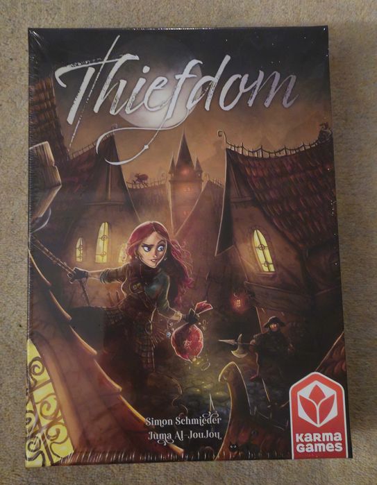 THIEFDOM z KS EN gra planszowa z instrukcją w języku polskim.