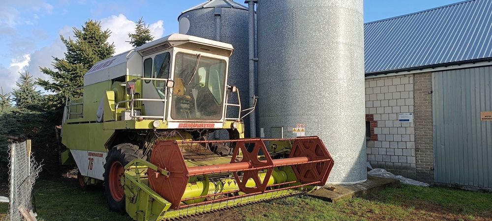 Claas dominator 76, stół do rzepaku