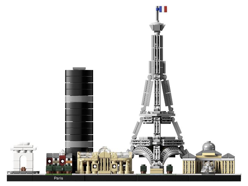 LEGO Paryż Paris Wieża architektura zestaw klocków klocki