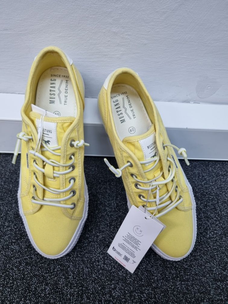 Trampki Mustang roz 39 sneakers tenisówki