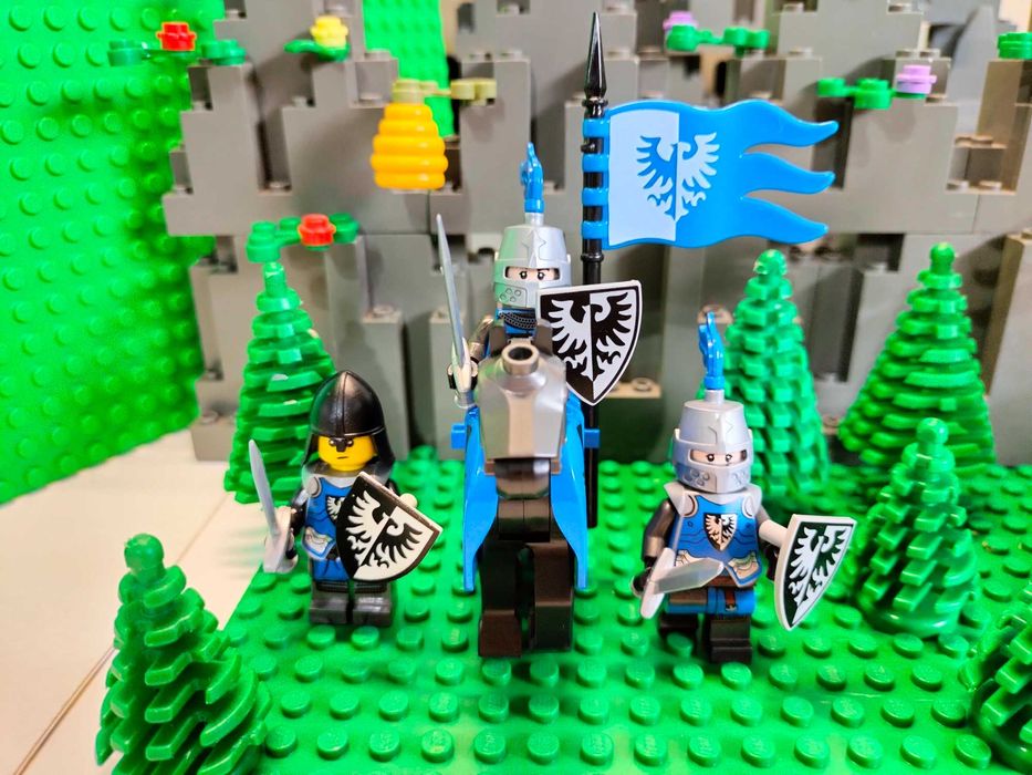 rycerze herbu black falcon - kompatybilne z LEGO