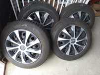 Komplet opon z felgami Opel Astra
